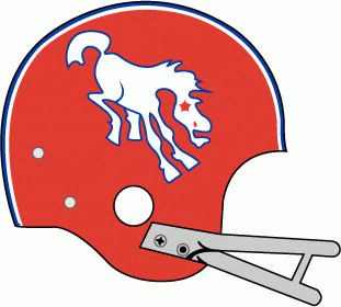 Denver Broncos 1966 Helmet Logo iron on transfers for clothing